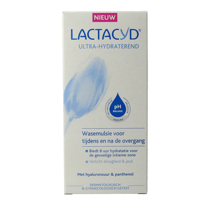 Lactacyd Wasemulsie ultra hydraterend overgang 200 Milliliter