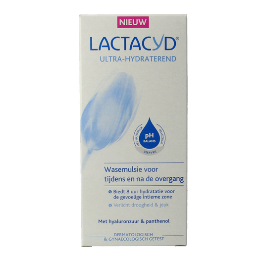 Lactacyd Wasemulsie ultra hydraterend overgang 200 Milliliter