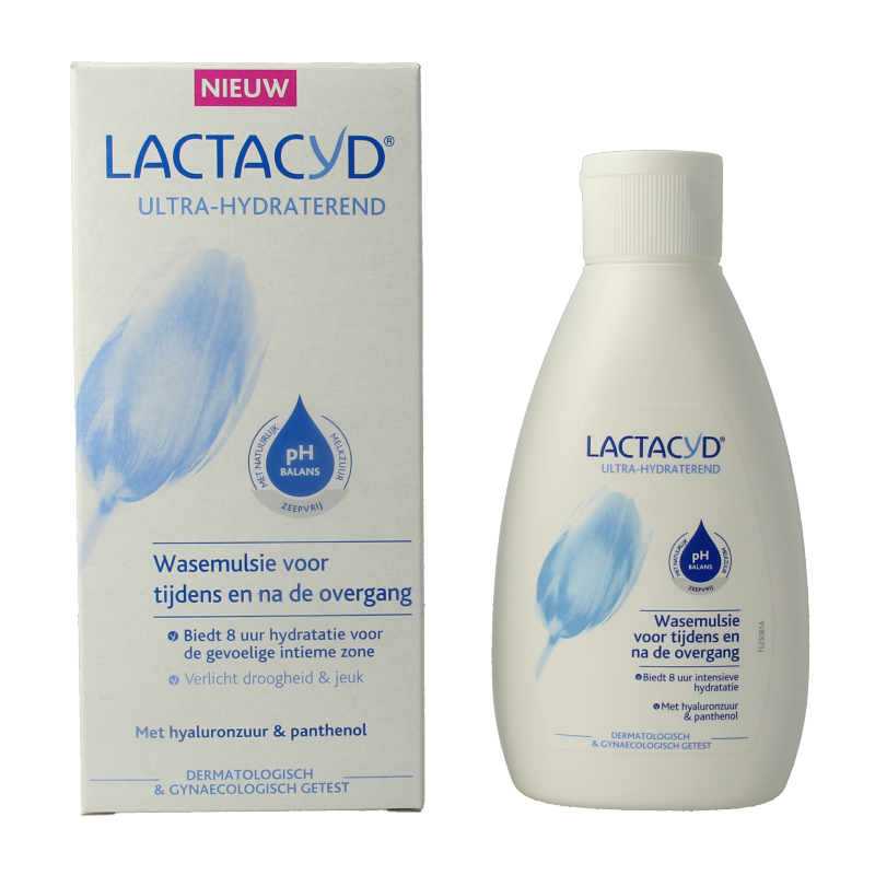 Lactacyd Wasemulsie ultra hydraterend overgang 200 Milliliter