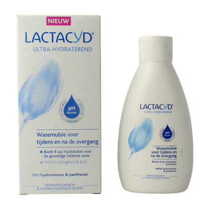 Lactacyd Wasemulsie ultra hydraterend overgang 200 Milliliter