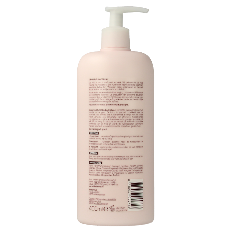 Biodermal Bodylotion soft skin 400 Milliliter