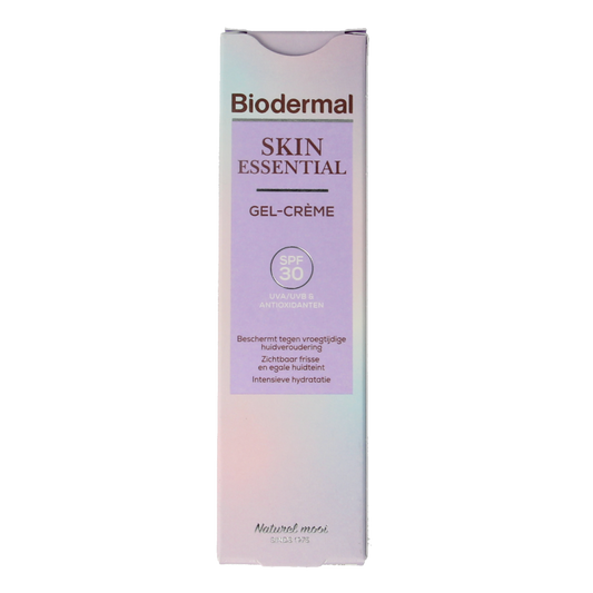 Biodermal Skin essential gelcreme SPF30 50 Milliliter