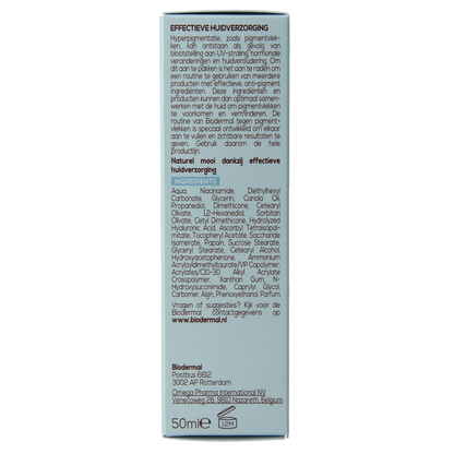 Biodermal Nachtcreme anti pigment 50 Milliliter