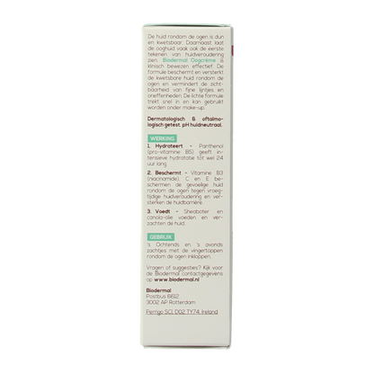 Biodermal Oogcreme 15.00 Milliliter