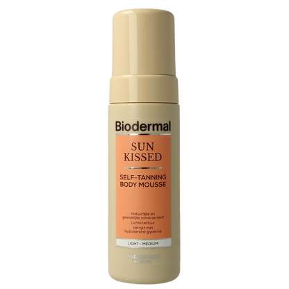 Biodermal Sunkissed self tanning body mousse 200 Milliliter
