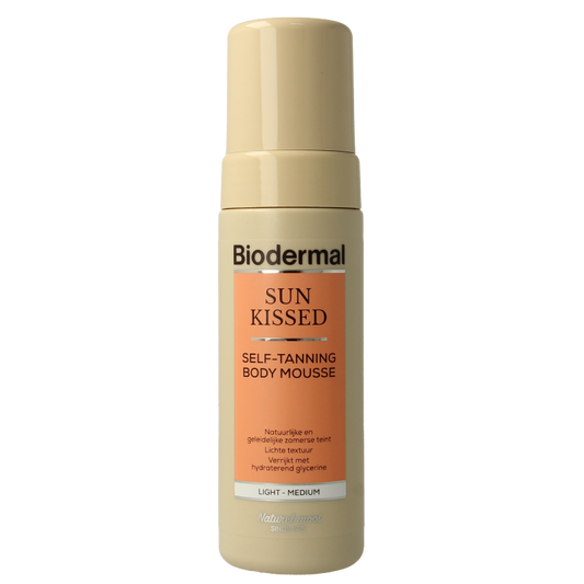 Biodermal Sunkissed self tanning body mousse 200 Milliliter