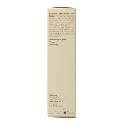 Biodermal Sunkissed self tanning face drops 30 Milliliter