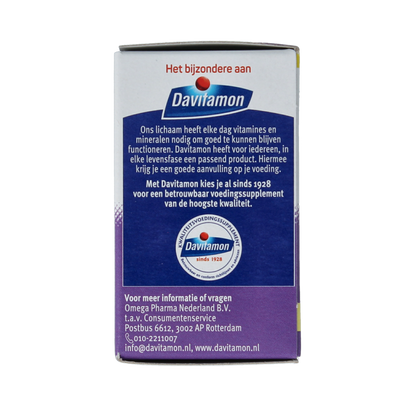 Davitamon Vitamine D 75mcg 75 Smelttabletten