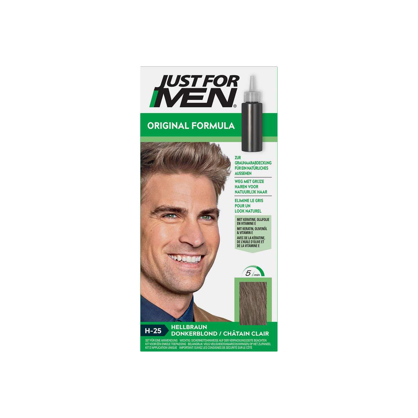Just For Men Donker blond H25 voorheen blond 2 x 30ml 1 Set