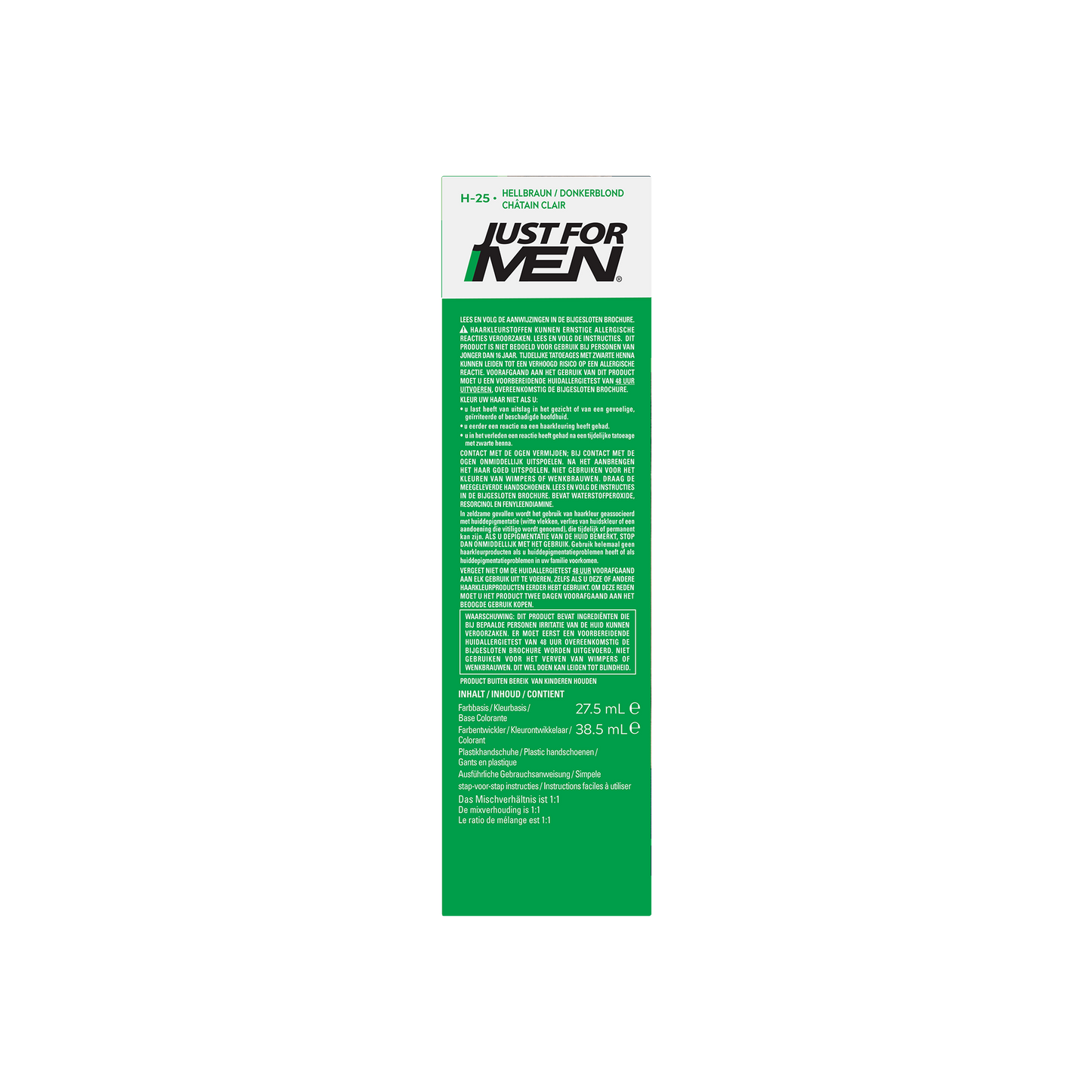Just For Men Donker blond H25 voorheen blond 2 x 30ml 1 Set