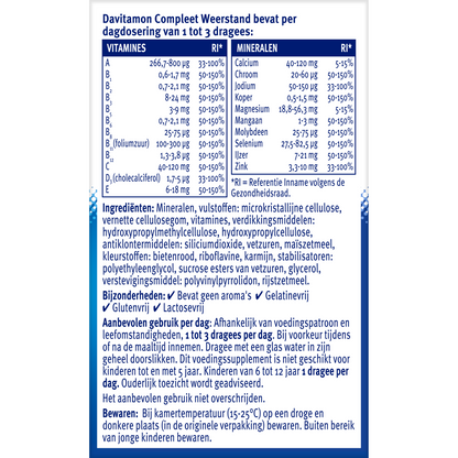 Davitamon Compleet weerstand 100.00 Dragees