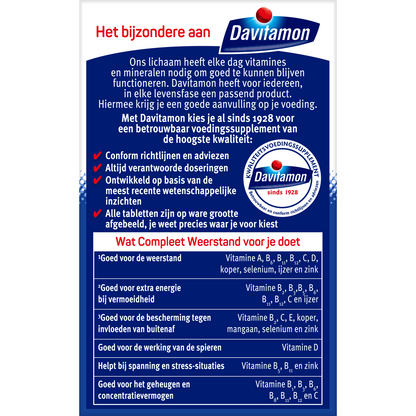 Davitamon Compleet weerstand 100.00 Dragees