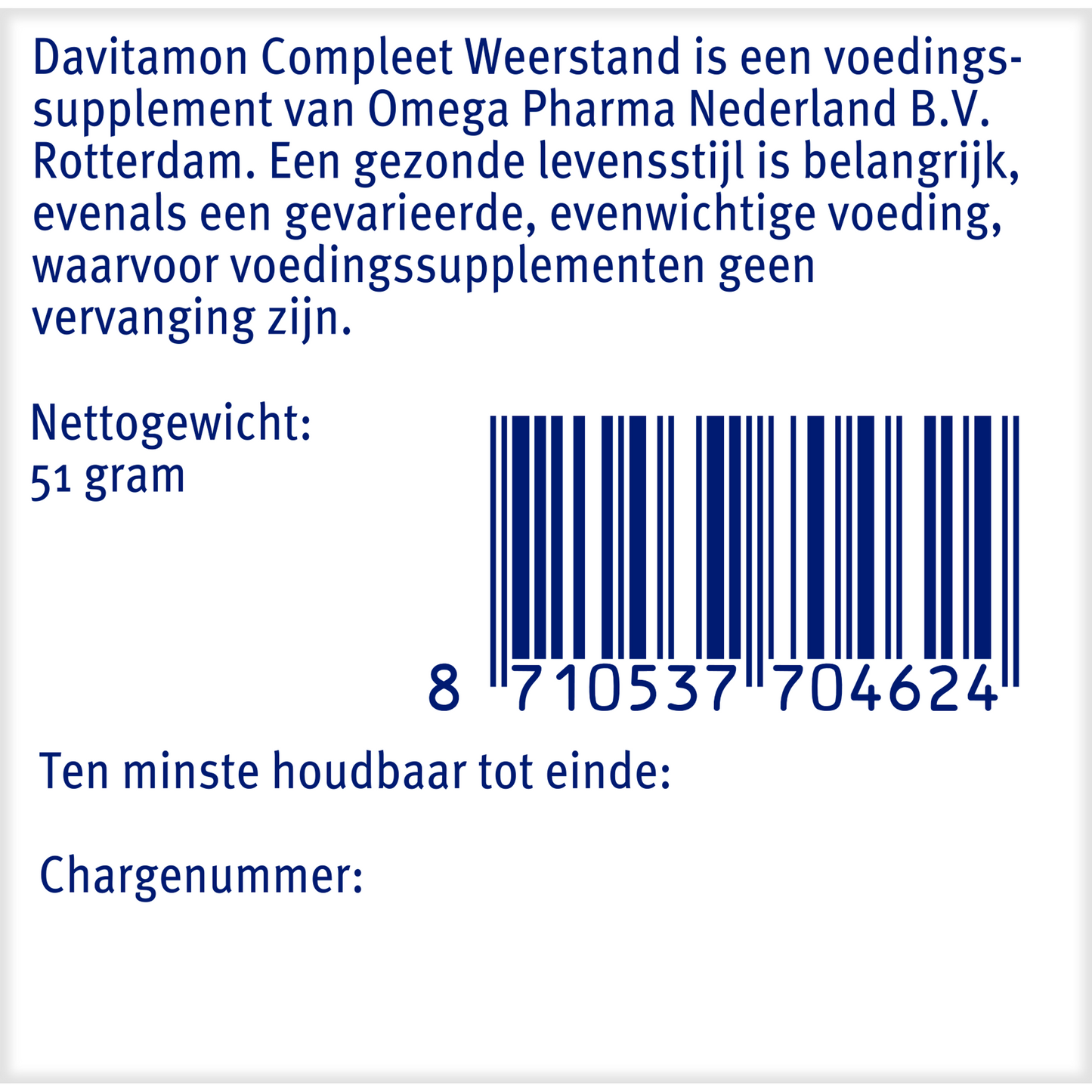Davitamon Compleet weerstand 100.00 Dragees