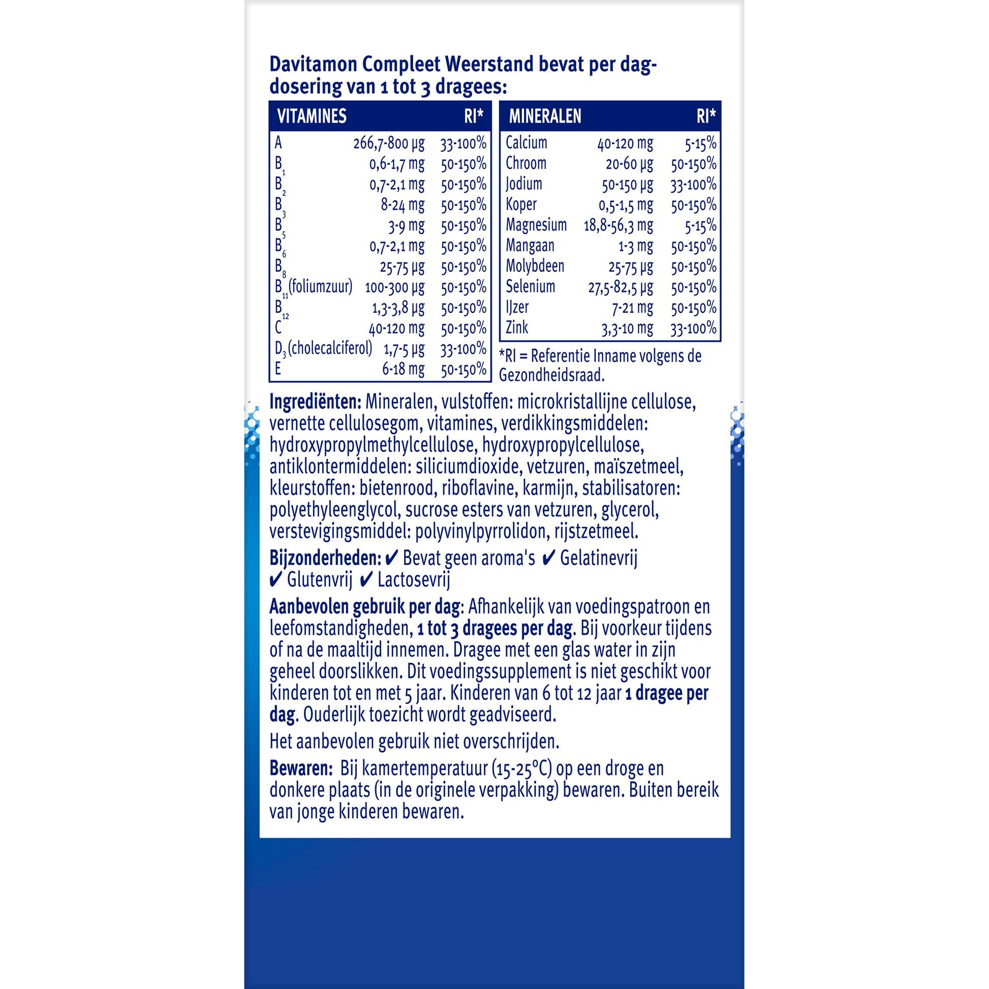 Davitamon Compleet weerstand 400.00 Dragees