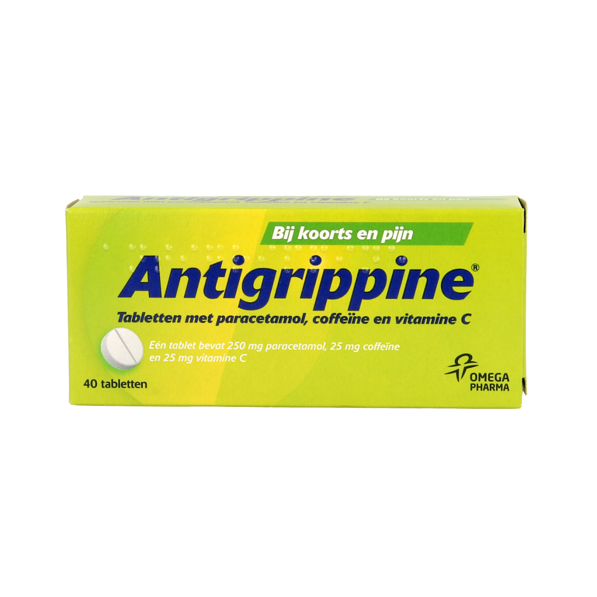 Antigrippine Paracetamol 250mg 40.00 Tabletten