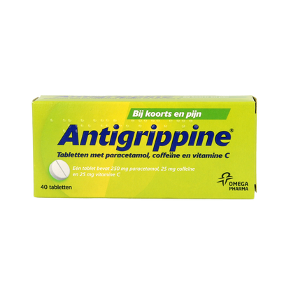 Antigrippine Paracetamol 250mg 40.00 Tabletten