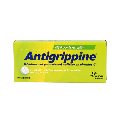 Antigrippine Paracetamol 250mg 40 Tabletten