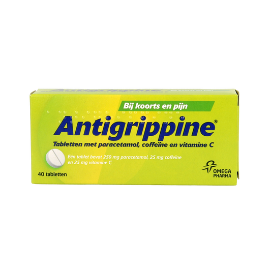 Antigrippine Paracetamol 250mg 40.00 Tabletten