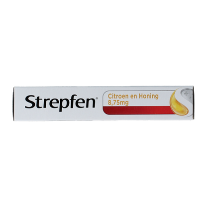 Strepfen Citroen & honing 8 Zuigtabletten