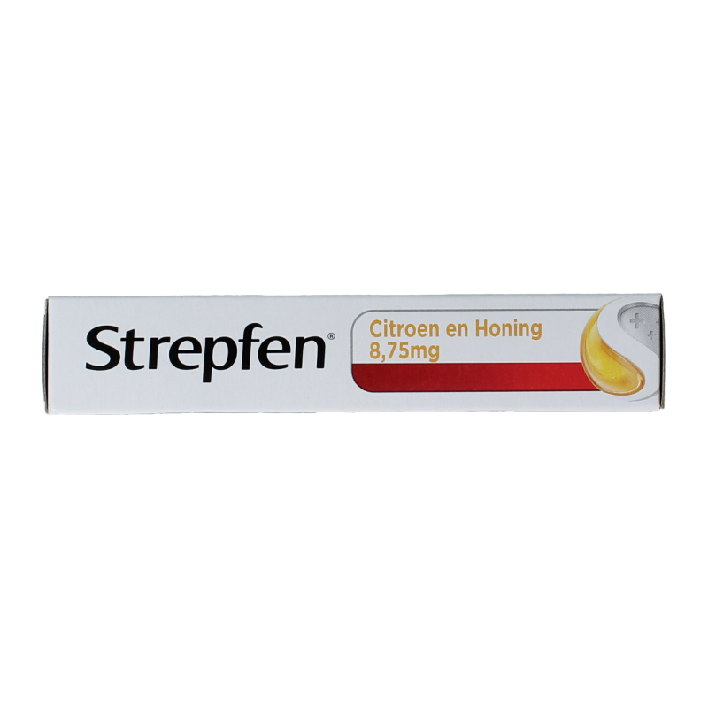 Strepfen Citroen & honing 8 Zuigtabletten