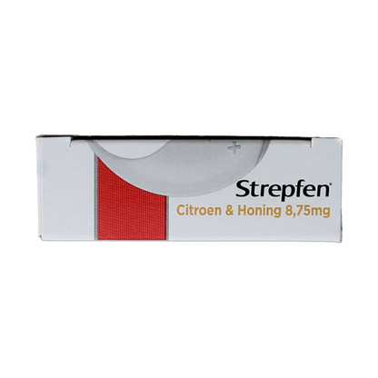 Strepfen Citroen & honing 8.00 Zuigtabletten