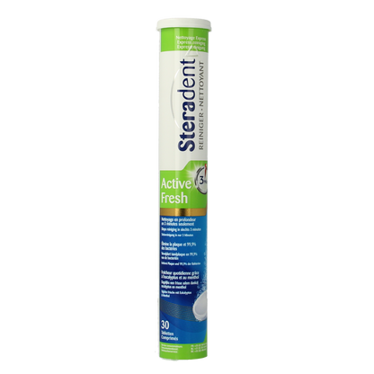 Steradent Active fresh 30.00 Stuks