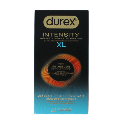 Durex Condooms intensity XL 10.00 Stuks