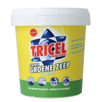 Tricel Goudzeep kuipje groen bio 750 Gram