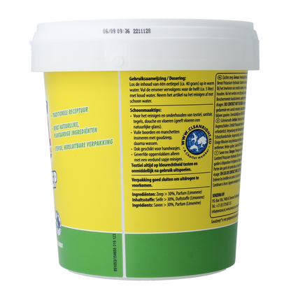 Tricel Goudzeep kuipje groen bio 750 Gram