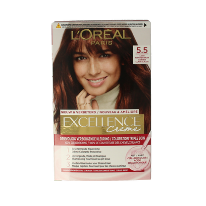 Excellence Excellence 5.5 licht mahoniebruin 1.00 Set