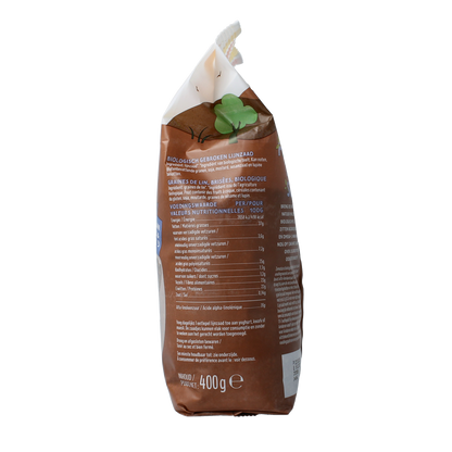 Zonnatura Lijnzaad gebroken bio 400.00 Gram