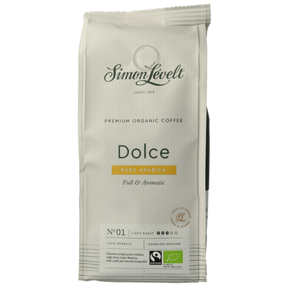 Simon Levelt Cafe organico dolce snelfilter bio 250.00 Gram