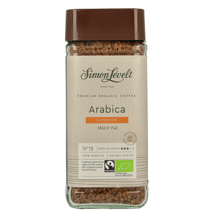 Simon Levelt Cafe organico Arabica instant bio 100.00 Gram