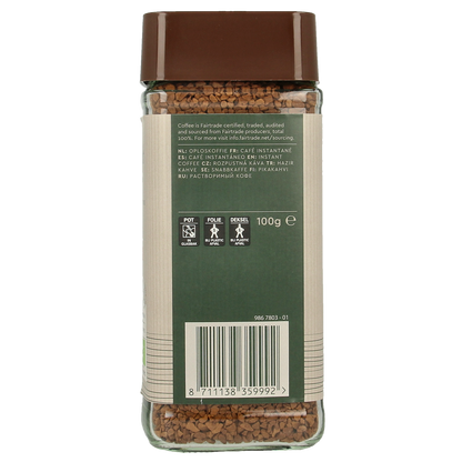 Simon Levelt Cafe organico Arabica instant bio 100.00 Gram