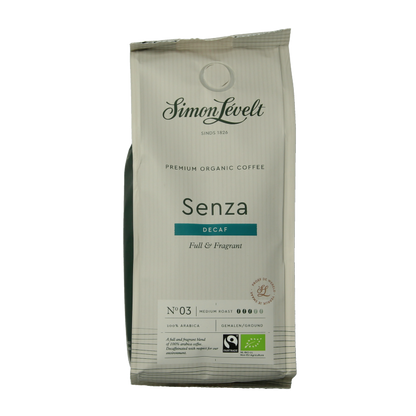 Simon Levelt Cafe organico senza decaf bio 250 Gram