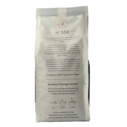 Simon Levelt Rooibos orange lemon bio 110 Gram