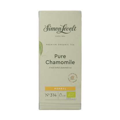Simon Levelt Pure chamomile bio 20 Zakjes