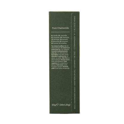Simon Levelt Pure chamomile bio 20 Zakjes