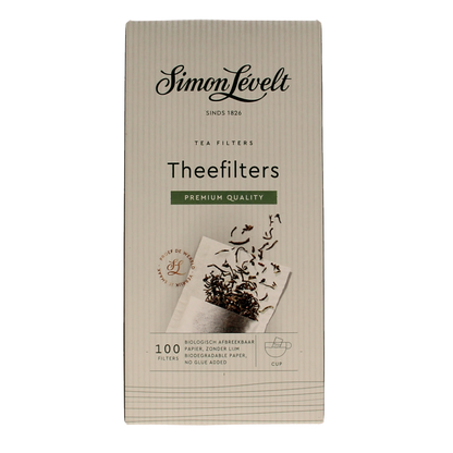 Simon Levelt Theefilter 1 kop papier 100.00 Stuks