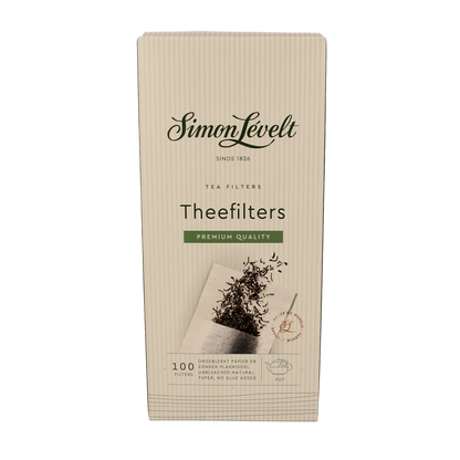 Simon Levelt Theefilter groot papier 100.00 Stuks