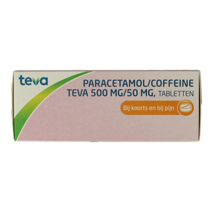 Teva Paracetamol coffeine 500/50 50 Tabletten
