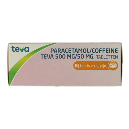 Teva Paracetamol coffeine 500/50 50.00 Tabletten