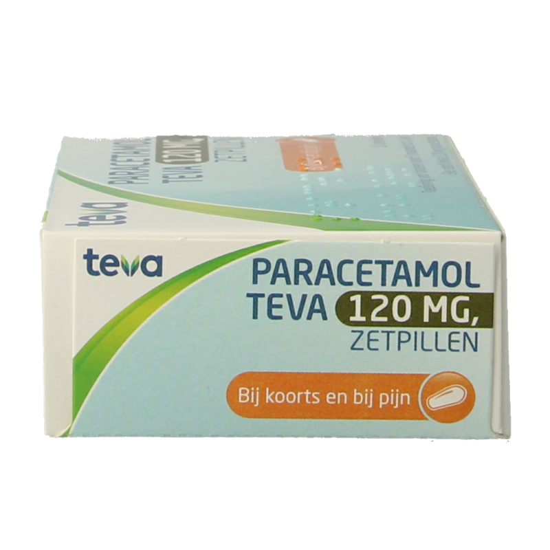 Teva Paracetamol 120 mg 10 Zetpillen