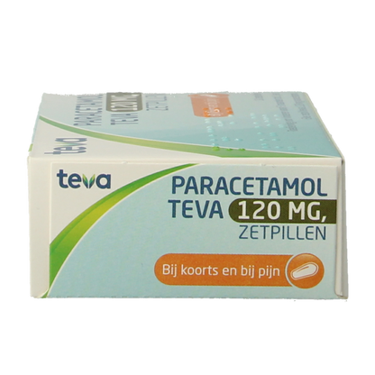 Teva Paracetamol 120 mg 10 Zetpillen