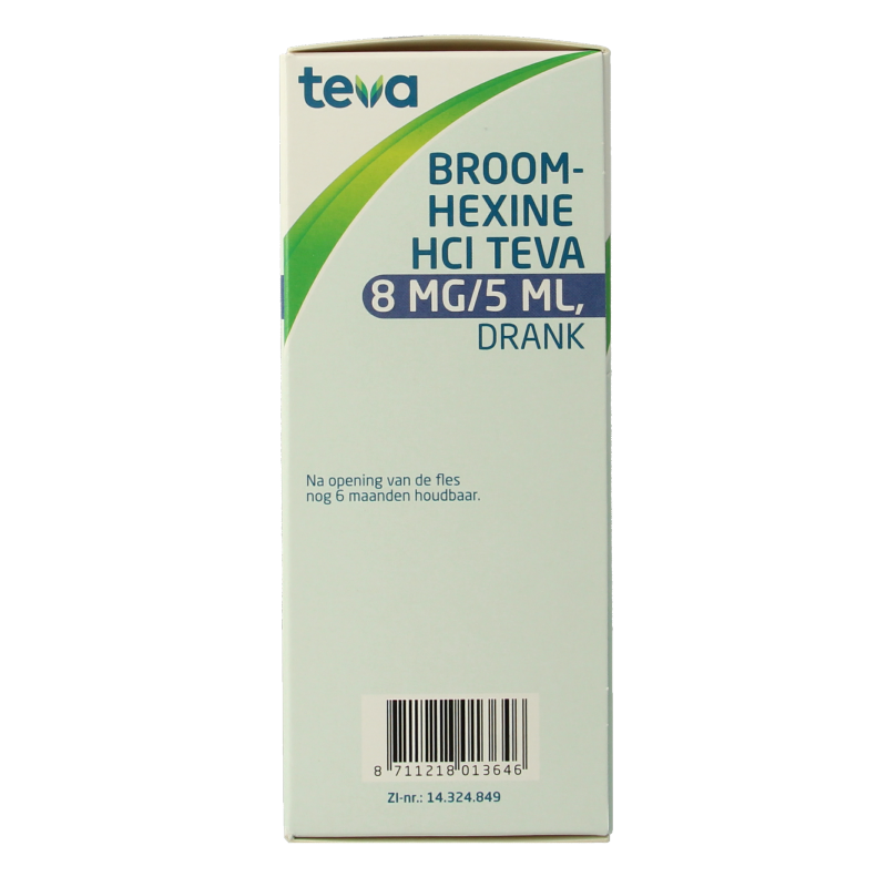 Teva Broomhexine HCL 8mg / 5ml 150 Milliliter