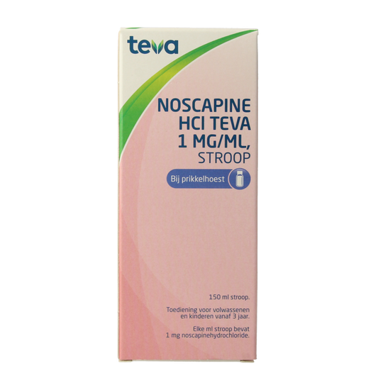 Teva Noscapine siroop HCL 150 Milliliter