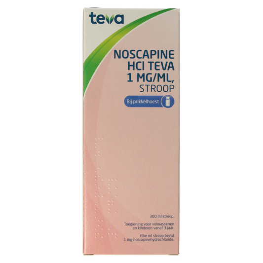 Teva Noscapine siroop HCL 300 Milliliter