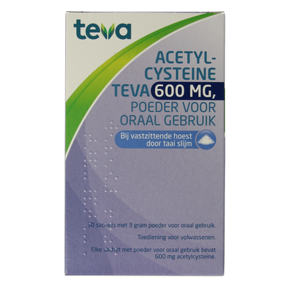 Teva Acetylcysteine 600mg 30 Sachets