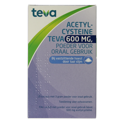 Teva Acetylcysteine 600mg 30.00 Sachets