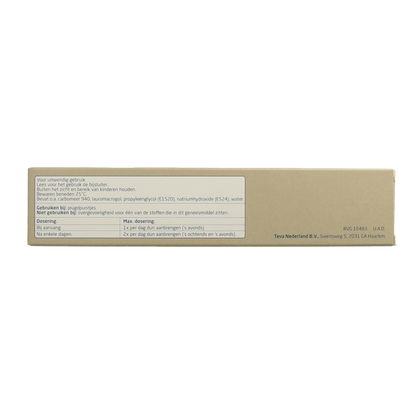 Teva Benzoylperoxide 50mg  5% 100.00 Gram